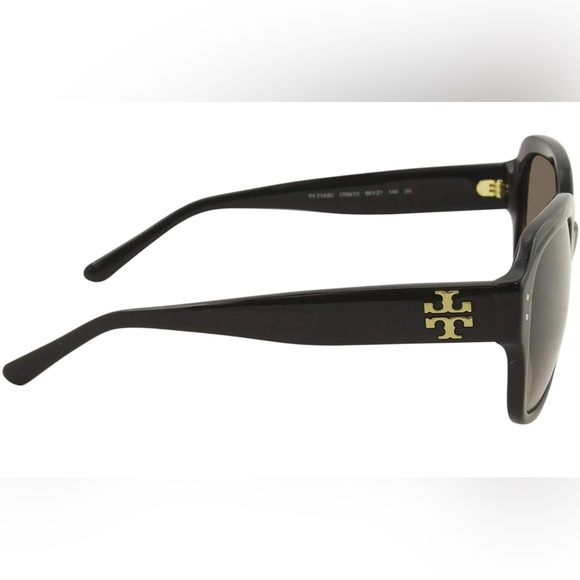 Tory Burch Square Black Sunglasses- 56mm- TY 7143U - Picture 3 of 5